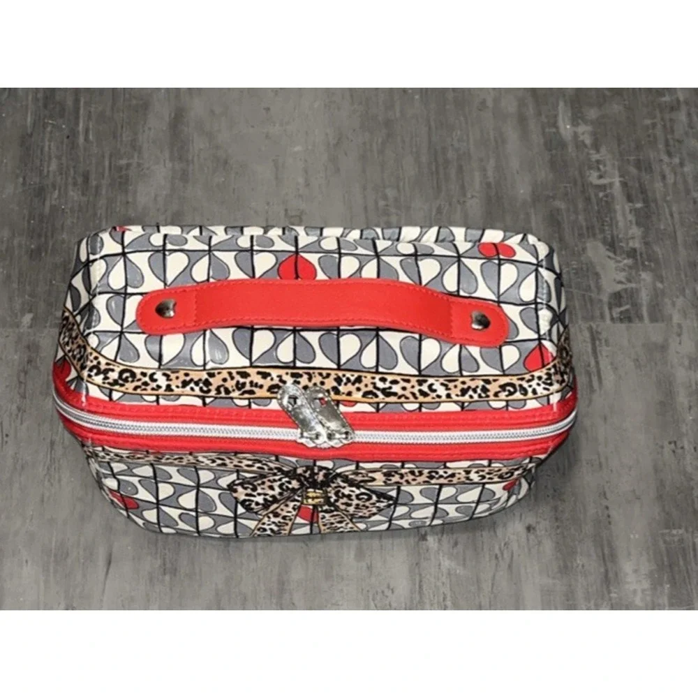 Brighton Wild Love Cosmetic Bag Travel Makeup Toiletries Multi Pocket D30315